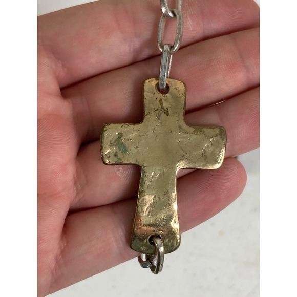 Metal Cross Bracelet & Magnetic Guardian Angel‎ Bracelet Lot Stylish Religious - Picture 2 of 7